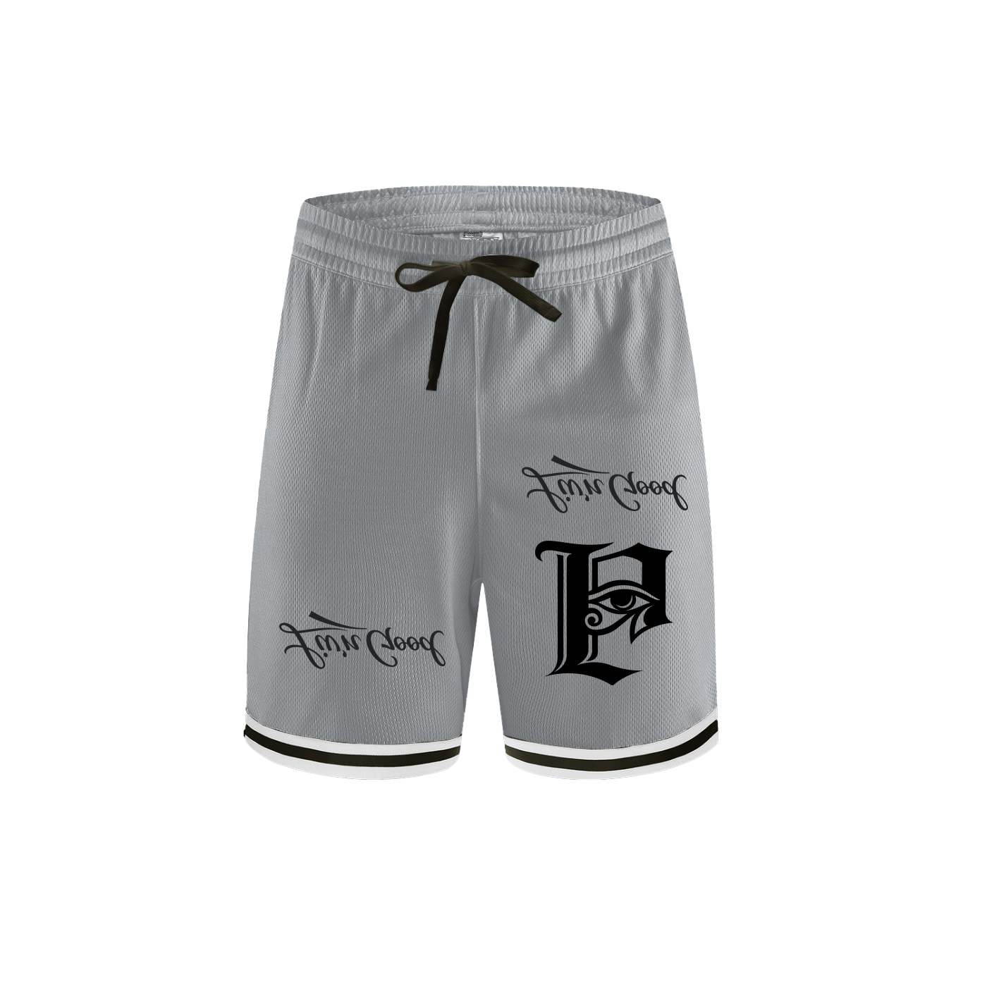 Classic Stripe Trim Basketball Shorts