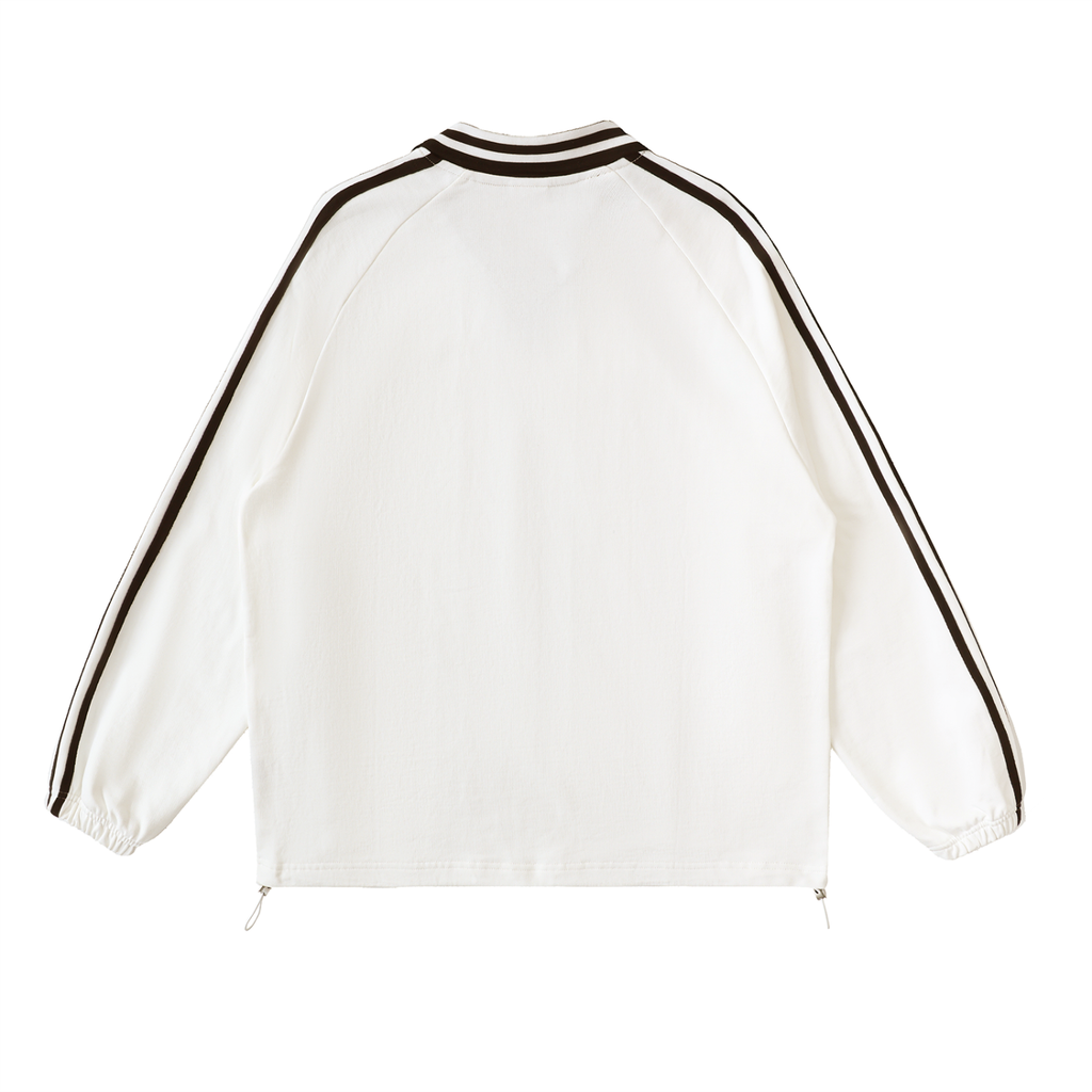 Upside Down 'Life's Good' Collar Sweatshirt