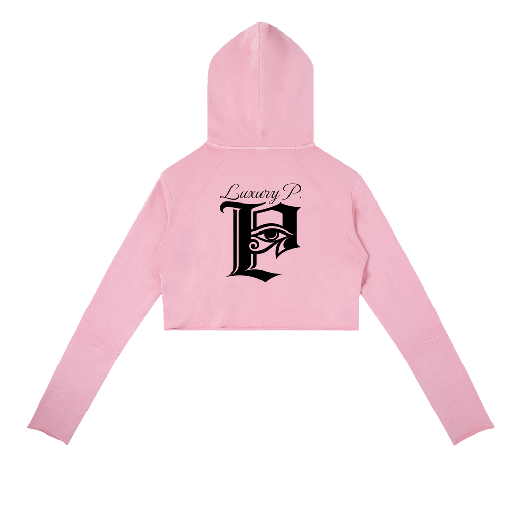 Vintage Washed Raw Edge Hoodie