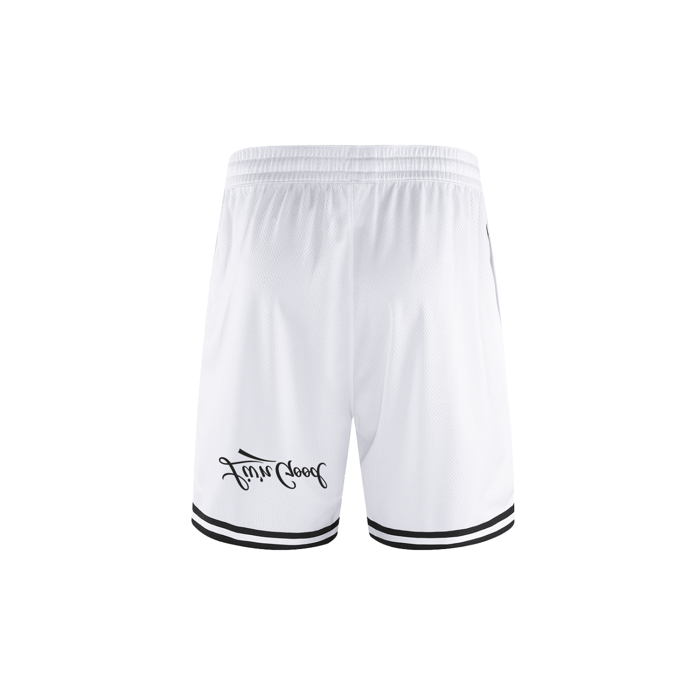 Classic Stripe Trim Basketball Shorts