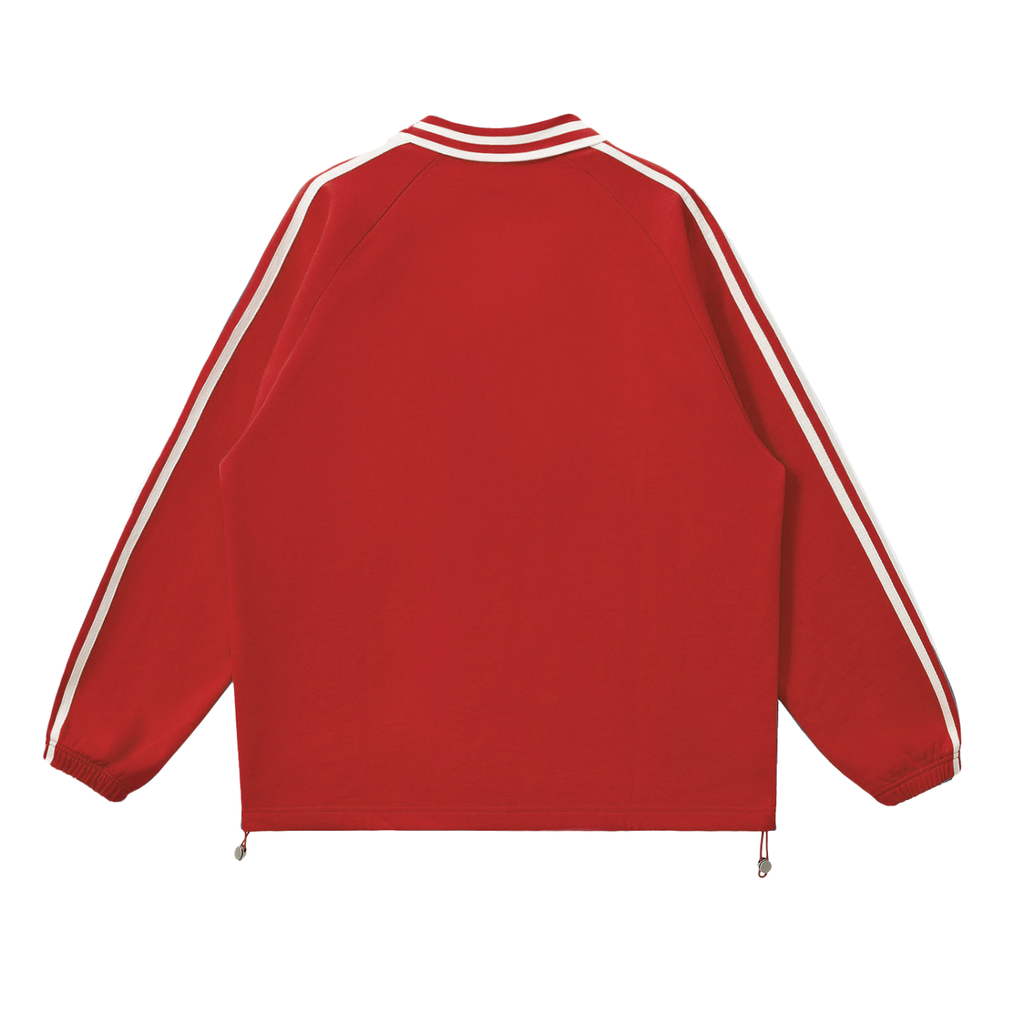 Upside Down 'Life's Good' Collar Sweatshirt